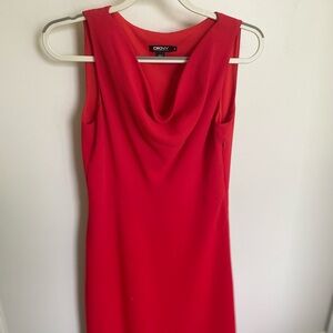 DKNY red dress!